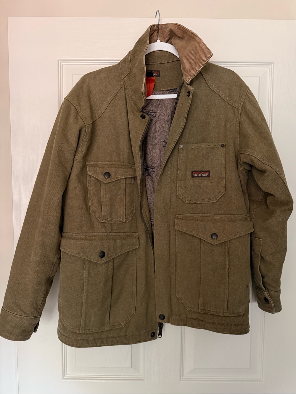 Men's Patagonia Olive Utility Field Jacket